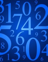 Chemin de vie 5 numerologie fond bleu