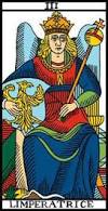 imperatrice tarot marseille
