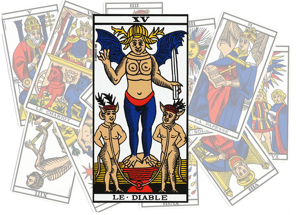 Le Diable dans le tarot de Marseille