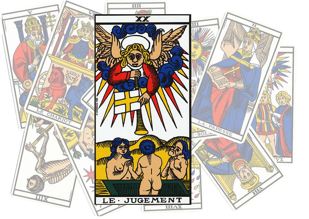 Le jugement dans le tarot de Marseille