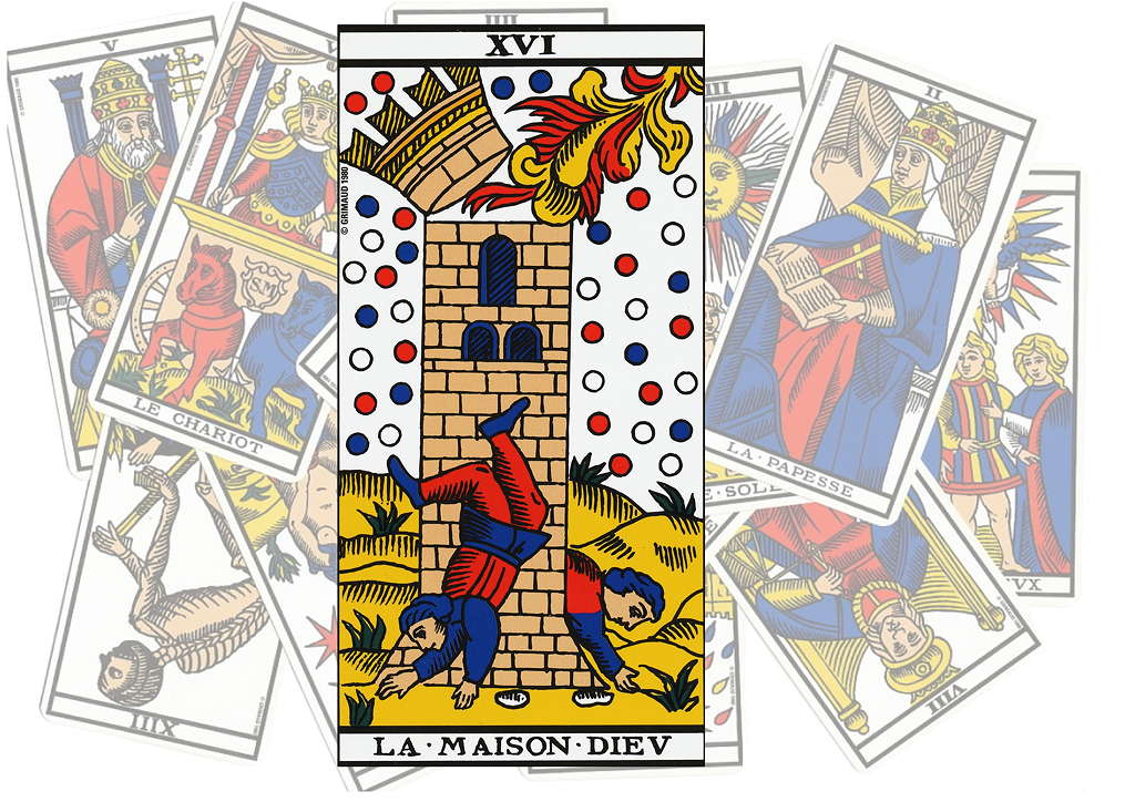 La Maison Dieu dans le tarot de Marseille