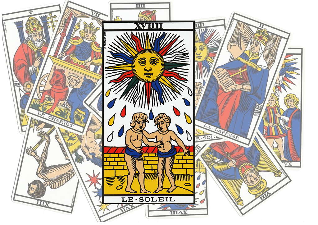 Le Soleil dans le tarot de Marseille