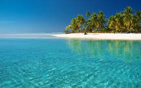 plage dans les dom tom