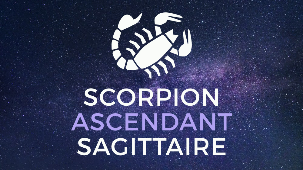 scorpion ascendant sagittaire