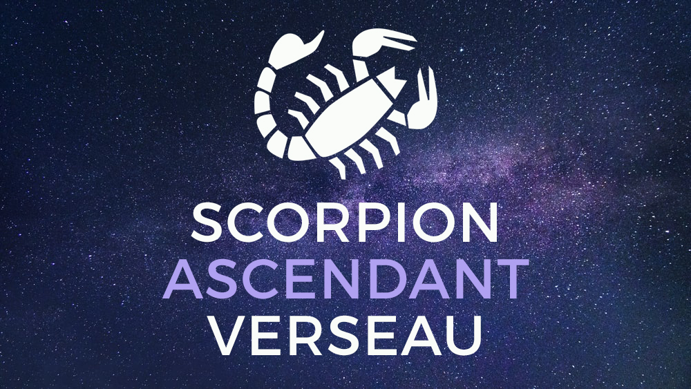 Scorpion Ascendant Verseau : Portrait Astrologique