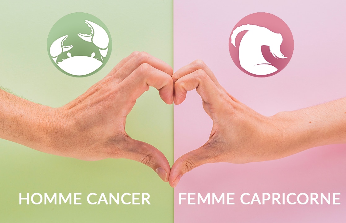 Compatibilité homme Cancer femme Capricorne en amour