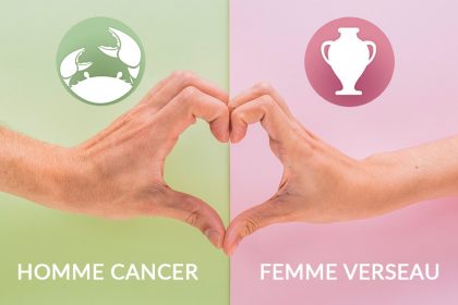homme cancer femme verseau