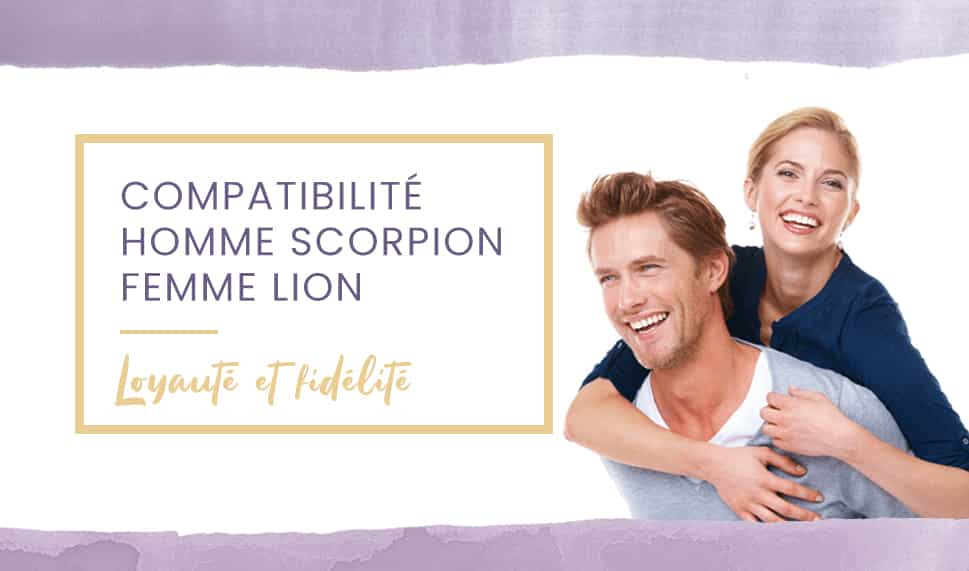 homme scorpion femme lion