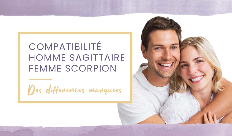 Compatibilité homme Sagittaire femme Scorpion en amour