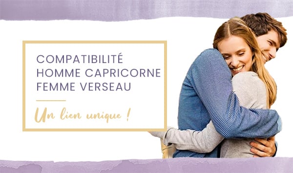 Compatibilité homme Capricorne femme Verseau en amour